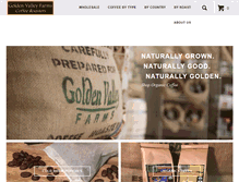 Tablet Screenshot of goldenvalleyfarms.com